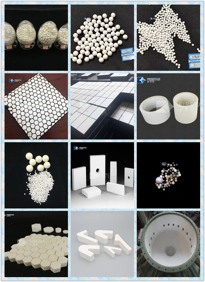 High Purity Al2O3 Wholesales Grinding Sphere 92% 95% 99% Alumina Ceramic Packing Balls for Industrial Filling Use