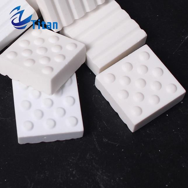 Wear Resistant High Al2O3 Alumina Square Hex Circle Ceramic Block/Tiles as Wear Liner