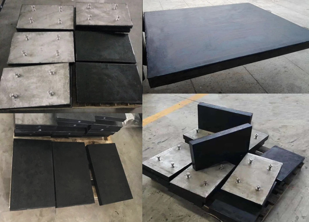 Screen Discharge Chute Wear Plate Ceramic Liner Cn Backed Wear Liner Rubber Ceramic Price