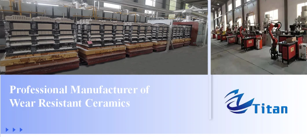 Special Rubber Backed Alumina Ceramic Composite Wear Liner as Wear Equipment for Mining Coal