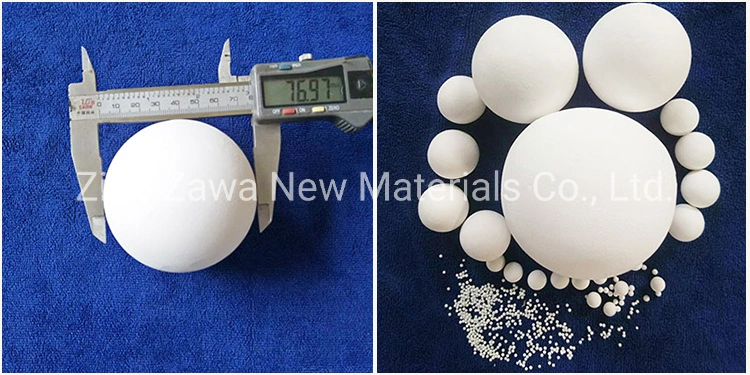 99 Inert Alumina Ceramic Balls, High Temperature and High Pressure Tower Packing Ceramic Balls 19mm