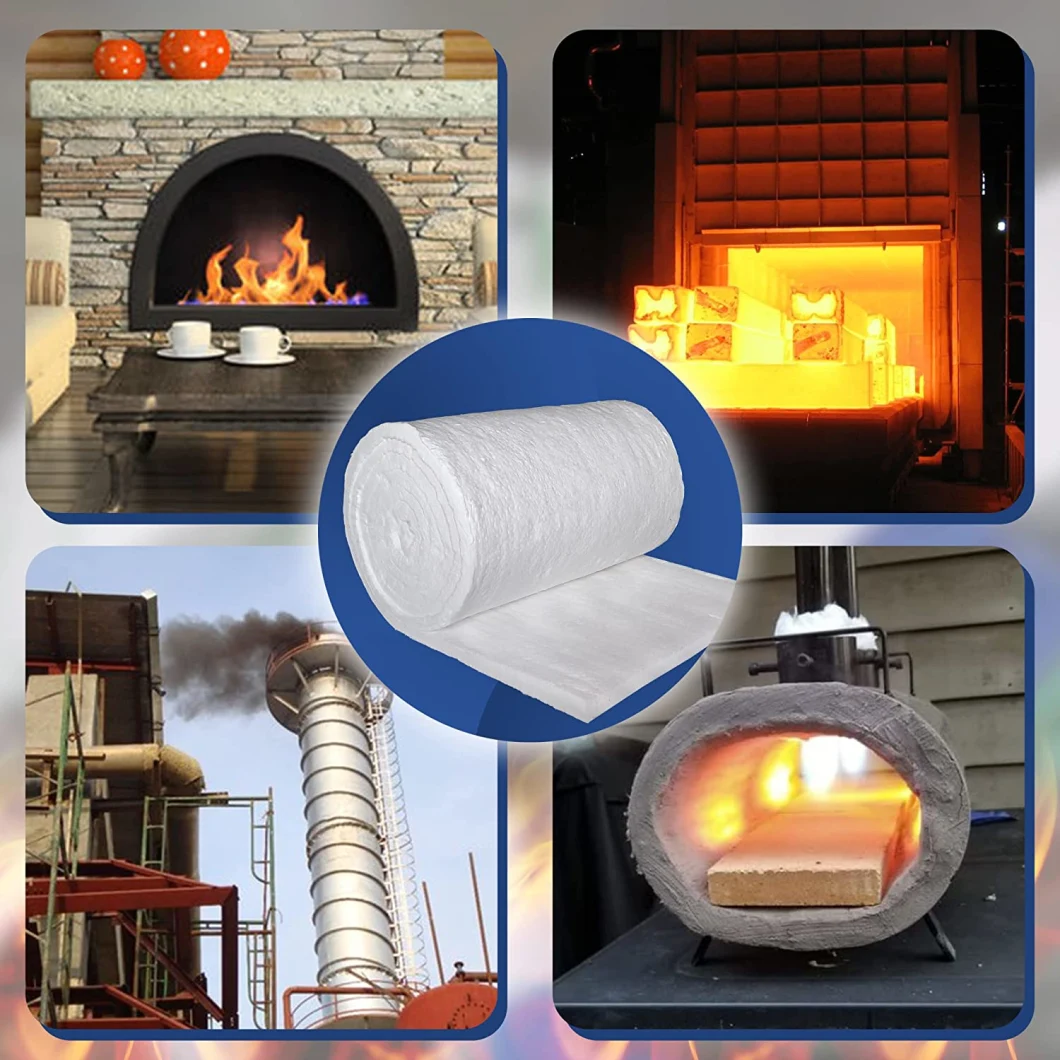 Fire-Resistant Paper Ceramic Fiber High Temperature Insulation for Instruments Furnace Pad Material Ceramic Fiber