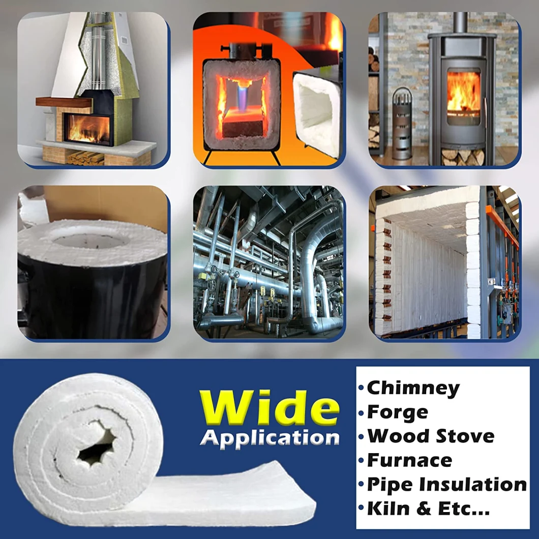 Fire-Resistant Paper Ceramic Fiber High Temperature Insulation for Instruments Furnace Pad Material Ceramic Fiber