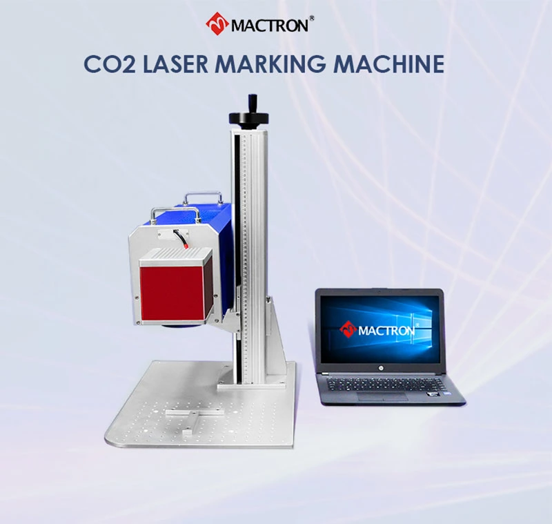 Portable CO2 Laser Marking Machine for Packing/ Porcelain