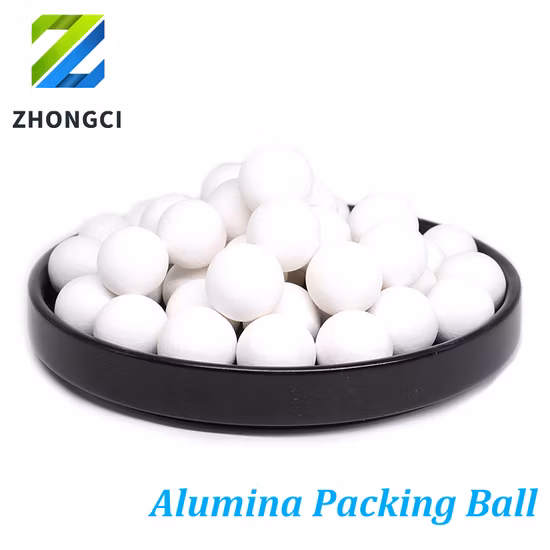 Среда поддержки катализатора Инертный глинозем Керамический шарик Упаковка Керамический шарик