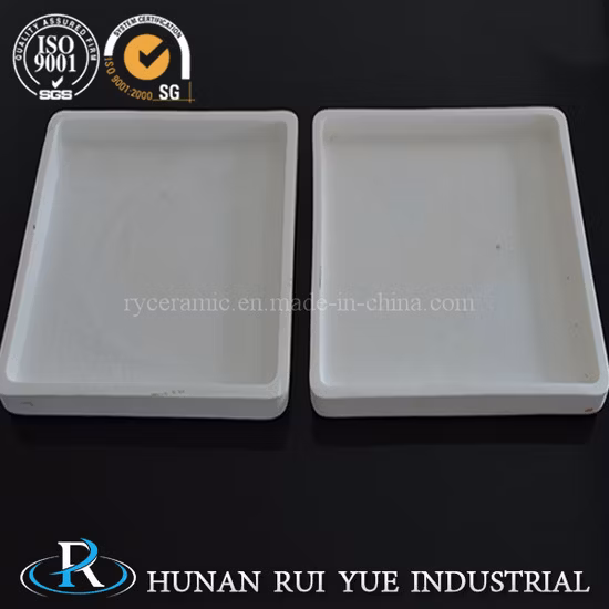 Большой керамический корундовый тигель с высокотемпературной изоляцией и глиноземной лодочкой