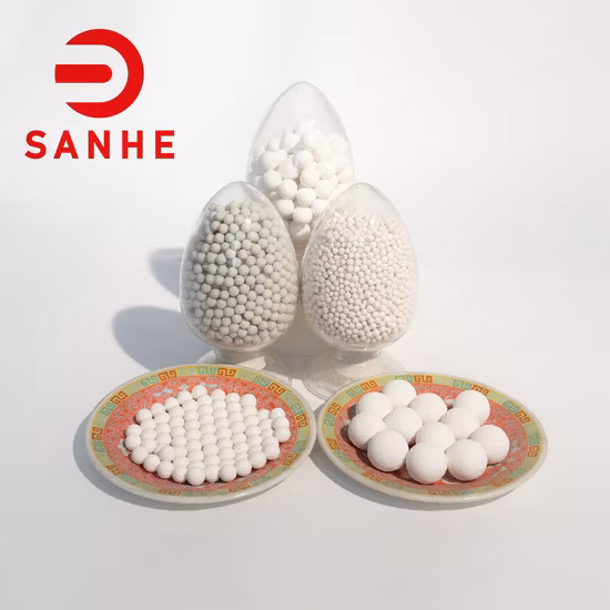 Керамический шарик для промышленной упаковки, инертные керамические шарики, инертные керамические шарики из оксида алюминия.