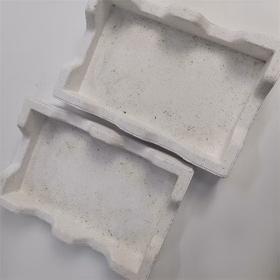 Тигель с подносом из керамического кордиерита Mulit для огнеупорной печи