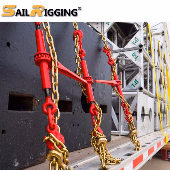 Крепежное оборудование для цепного рычага, кованый складной фиксатор груза с храповым механизмом